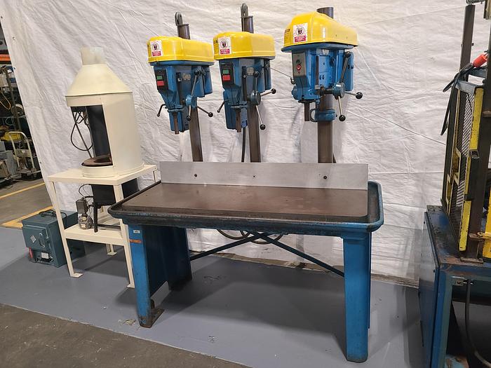 Used Triple Drill Press Table