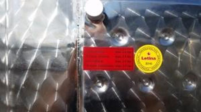 New Stock Letina 845Gal/3200L Closed Top Jacketed Storage Tank