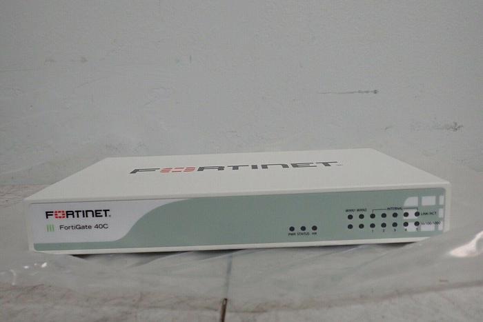 Used Fortinet Fortigate 40C FG-40C Firewall Adapter Network Security Appliance