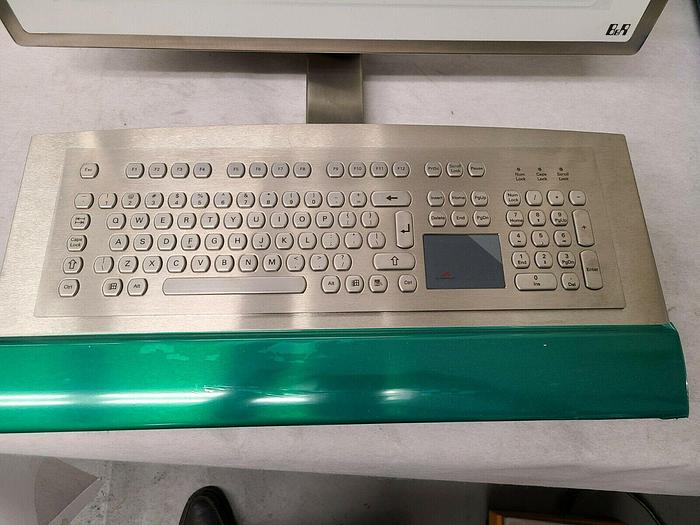 Used Bioreactor Clean Room Work Station Terminal Medical GE 5AP920 GE Healthcare Stainless with arm that mounts to a wall