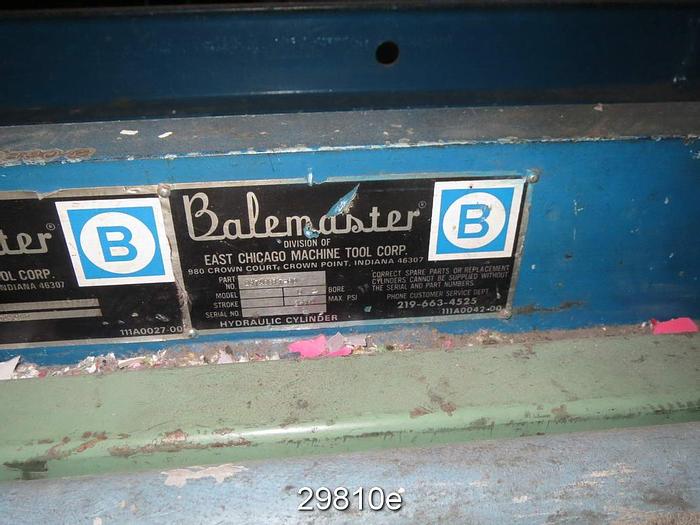 Used Balemaster  Baler #29810