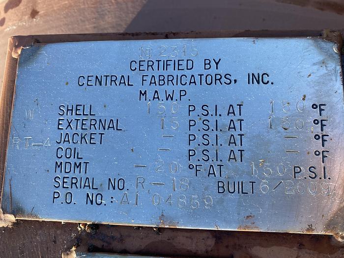 Used 2009 Central Fabricators