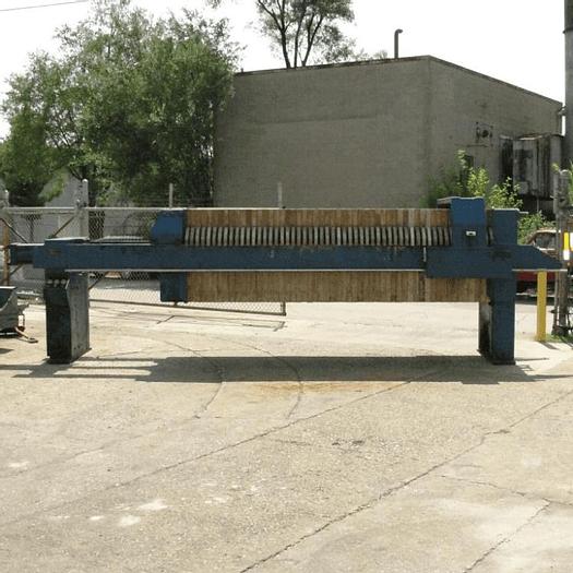 Used 40 CU. FT. JWI FILTER PRESS – 1000 MM – C.G.R. AUTOMATIC