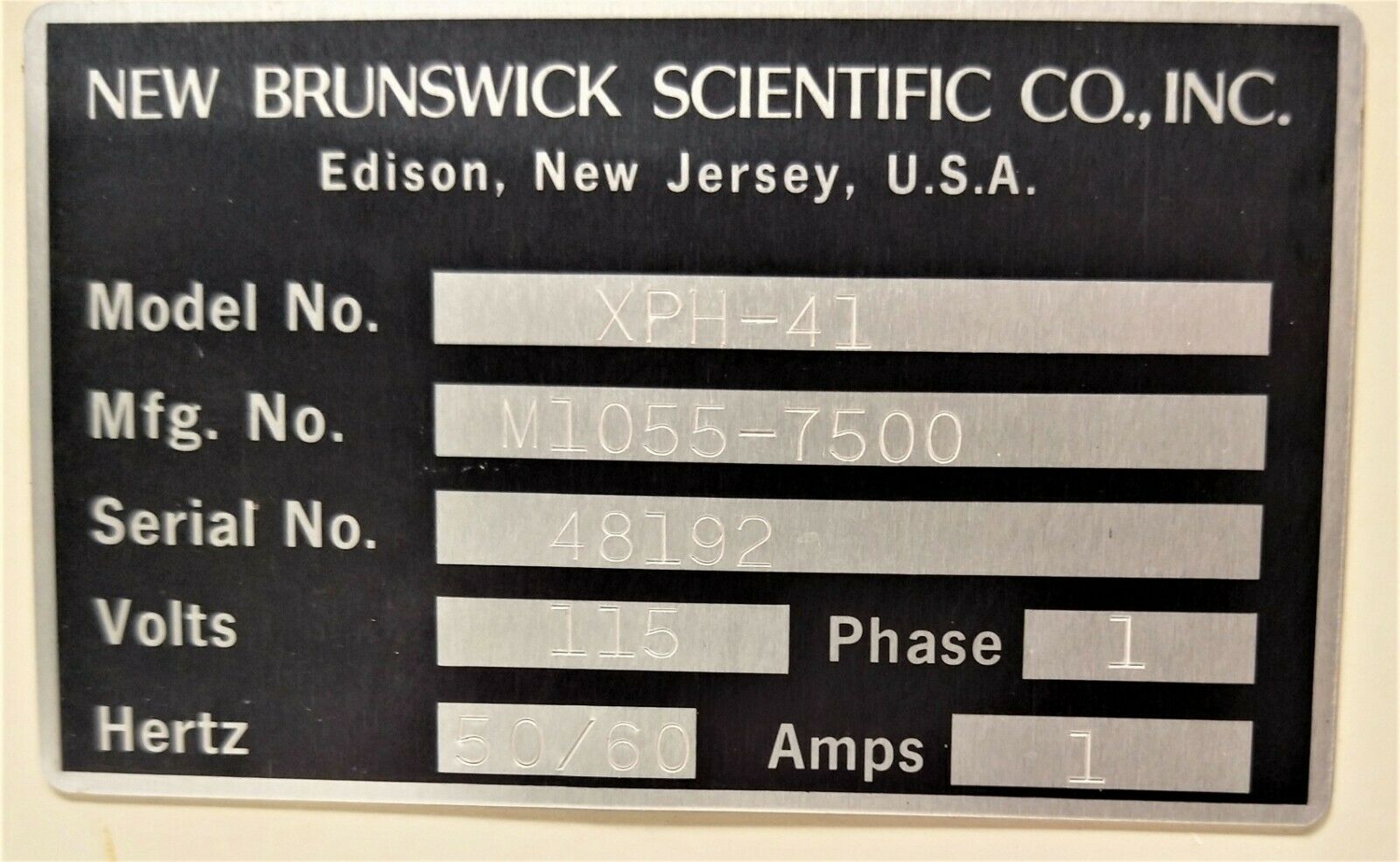 Used New Brunswick XPH-41 Peristaltic Pump