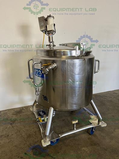 Used DCI  300 Liter Stainless Steel Jacketed Reactor  Mixing Tank w/  PharMix Agitator