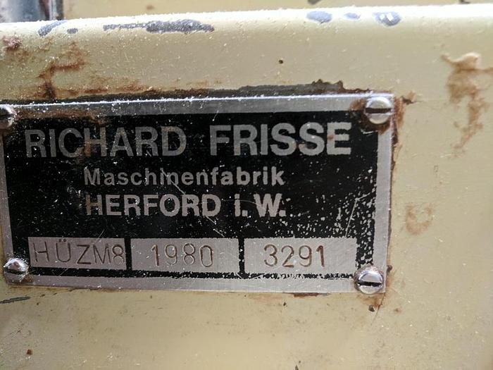 Used 1980 Richard Frisse Enrober and Cooling Tunnel