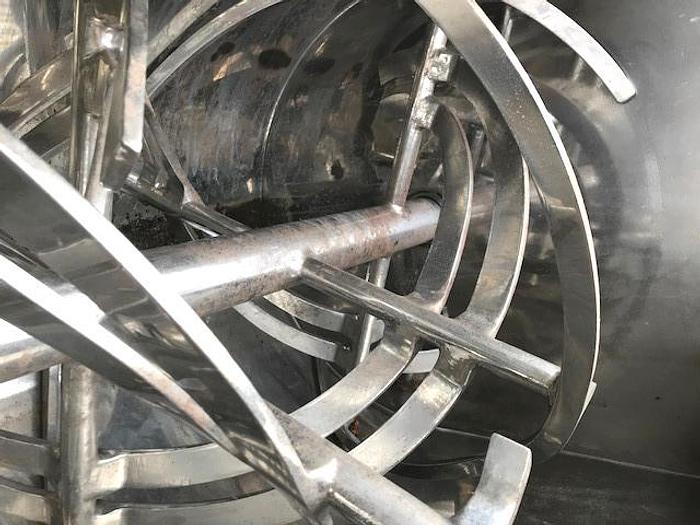 Used 20 CU. FT. SCOTT RIBBON BLENDER - S/S - 7.5 HP