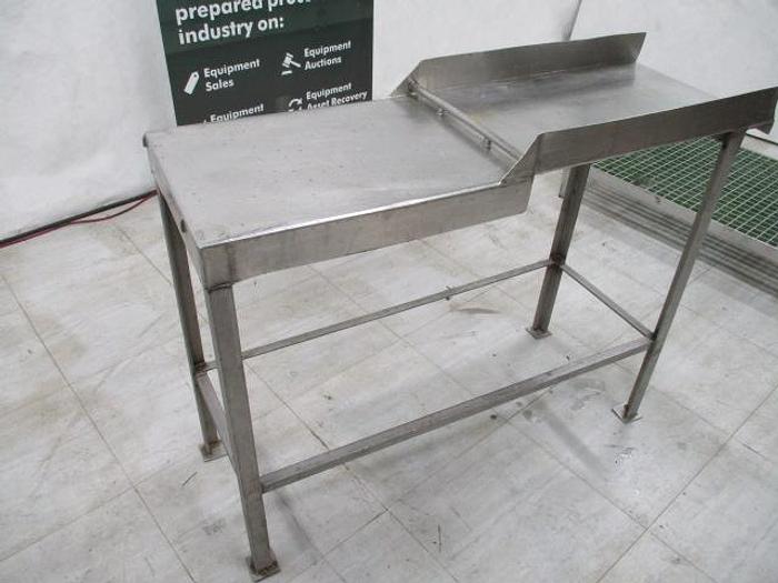 Used Table; Stainless Steel; 48"x17"