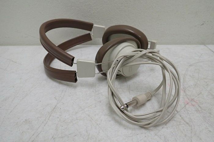 Used Lot of 19 Vintage Telex 610 Brown Headphones
