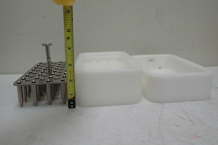 Used Marked 32-0135 D Vacuum Manifold Base, 32-0102 D Top & 32-0124 B Binding Plate