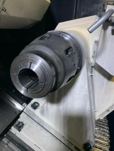 Used 2017 HWACHEON CUTEX 180AL YSMC CNC Turning Center with Live Tooling Y-Axis Sub Spindle & Bar Feeder