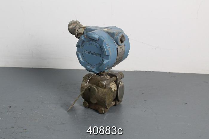 Used Rosemount 1151 Series Pressure Transmiter #40883