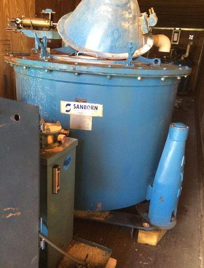 Used Centrifuge, Basket, Perforate, 30" X 18", S/st, Sanborn, (2) #A740574