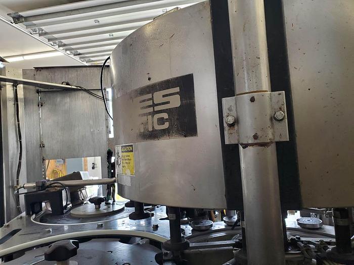 Used 1993 KRONES STARMATIC 16 Station Rotart Labler