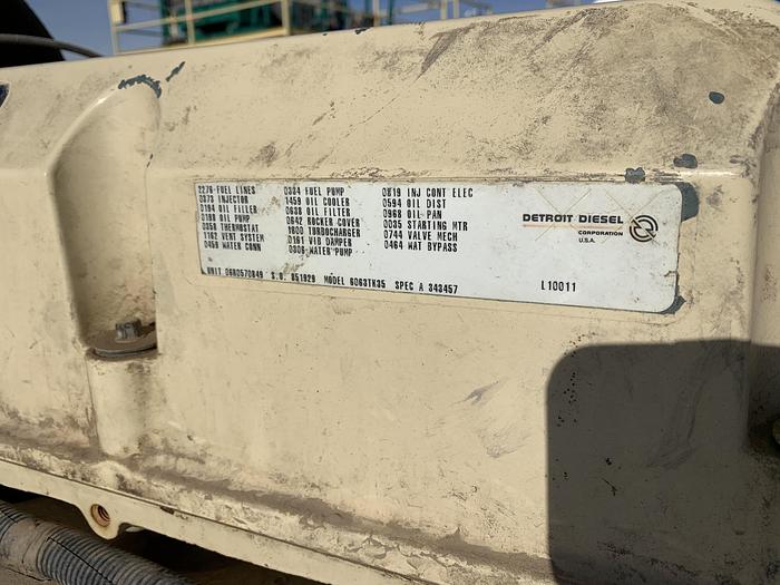 Used Kohler  350Kw Detroit S60 Generator