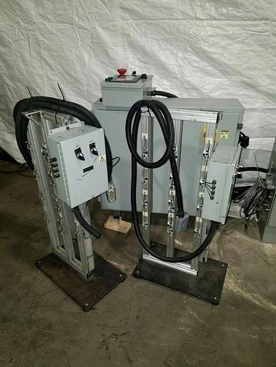 Used PLC controlled linear movement for stock reel feed system stamping press side