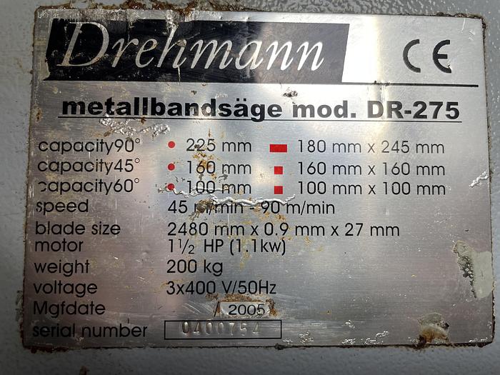Gebruikt Drehmann DR 275