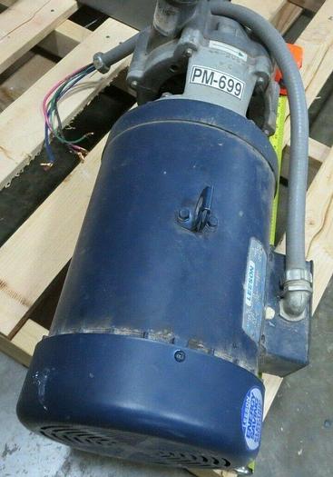 Used Serfilco With Leeson Electric, H2X1-1/2CE5V(M2)-H1.0 & 131092.00,Pump With Motor