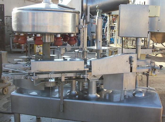 Used Filler, Bottle, 12-valve, Rotary, Fogg, S/st, 3/4 HP, #C736039