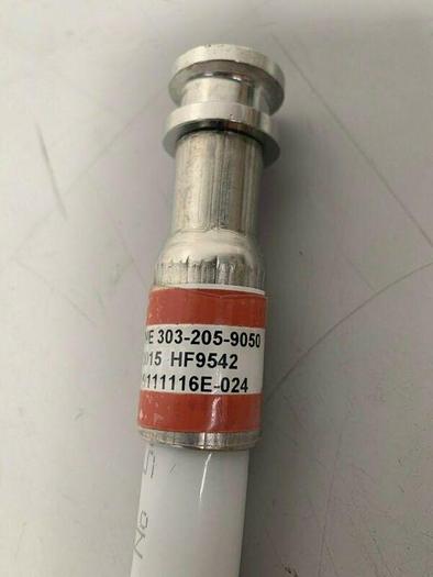 Used Liquidyne 1" x 24" Flexible Silicone Hose w/ Stainless Steel Outlets