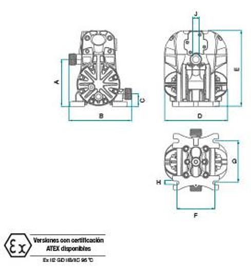 POMPA PNEUMATICA SAMOA DC20