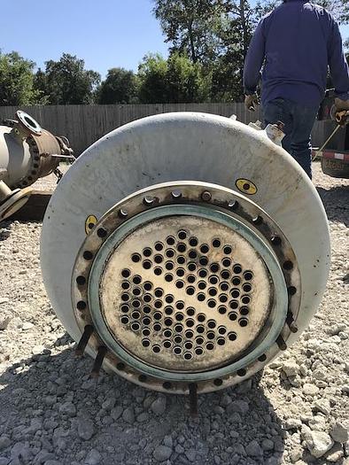 Used Used Southern Heat Exchanger Corp.  Approximately 289 sq ft. 316L stainless steel shell and tube heat exchanger