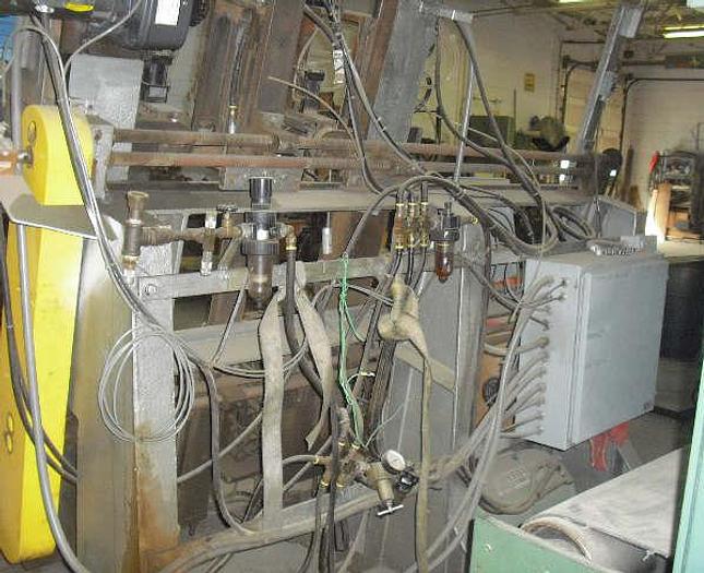 Used LANCASTER LCAP-892 TWO-WAY ASSEMBLY CLAMP / PINNING MACHINE