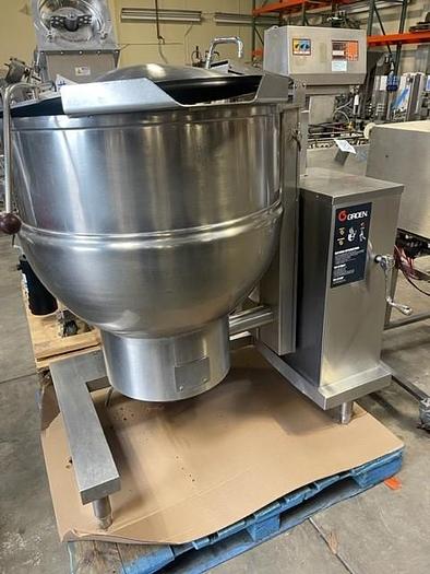 Used Groen 60 Gallon Tilting Jacketed Steam Kettle