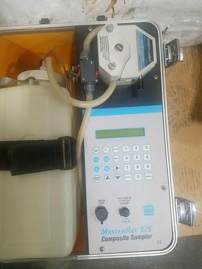 Used MasterFlex E/S Composite Sampler 600 RPM with NEW BATTERY Tested!!