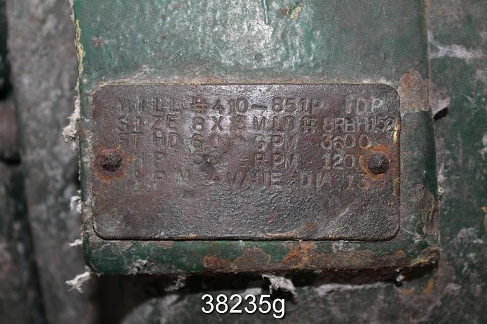 Used Worthington 8FRBH152 Pump, 8x10x13 #38235