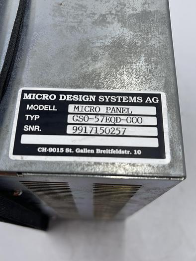 Used Micro Design System GSO-57EQD-000