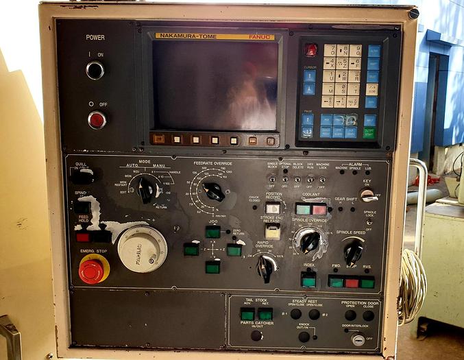 Used NAKAMURA TOME SUPERTURN 4 CNC TURNING CENTER