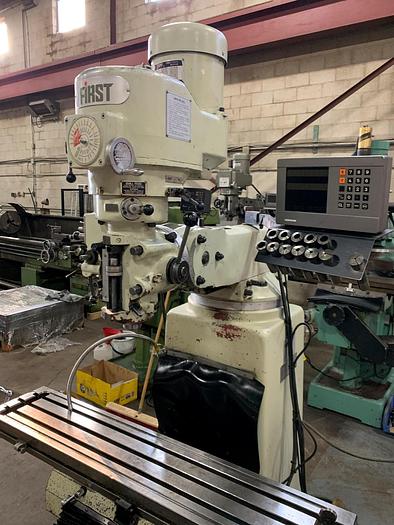 Used 10" X 50", FIRST, LC-185VS, VERTICAL MILLING MACHINE