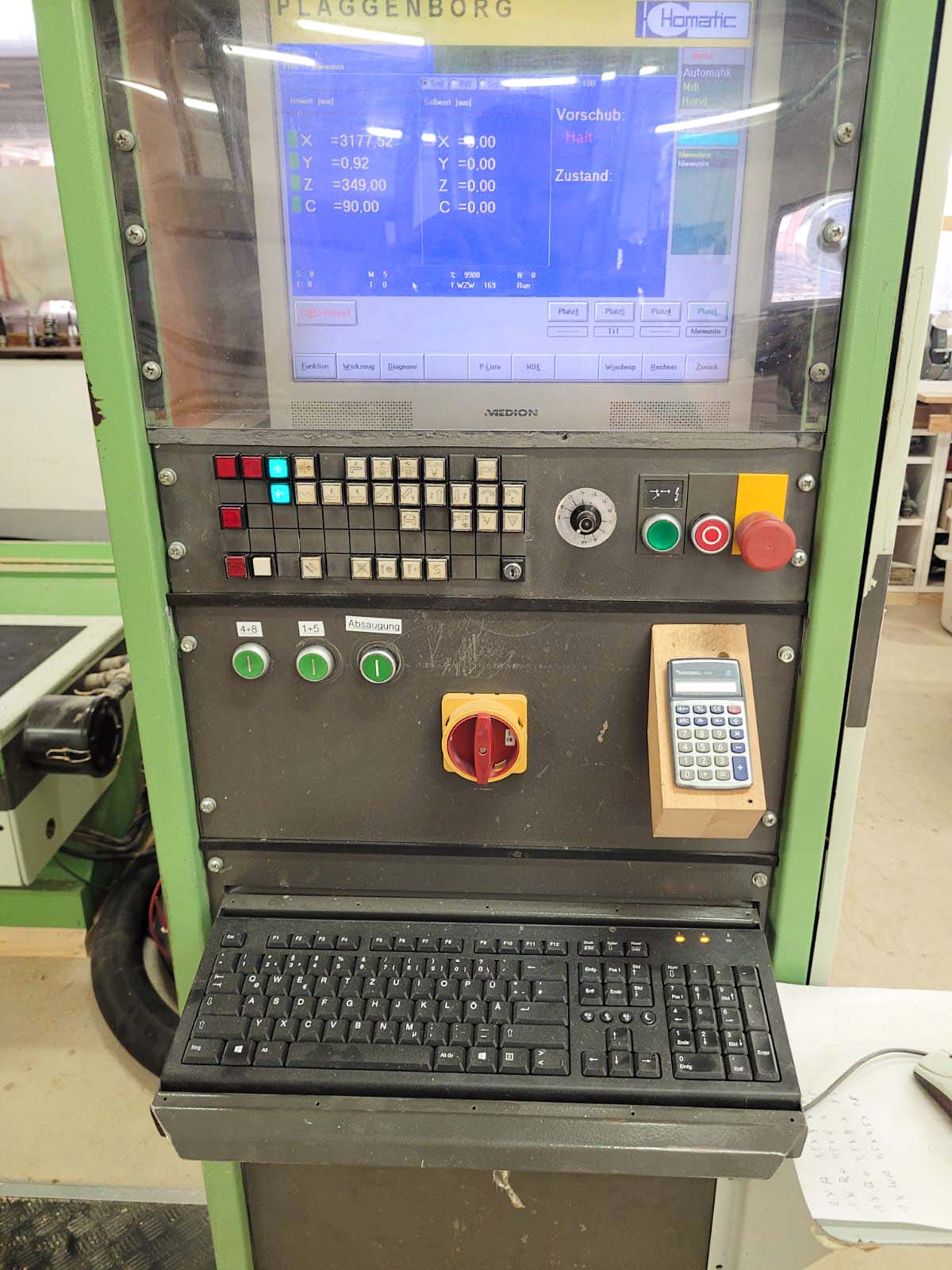 Used Weeke BP 165 - CNC Machining Center - 1995