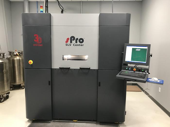 Used 2013 3D SYSTEMS sPRO 60 SLS 3D PRINTER