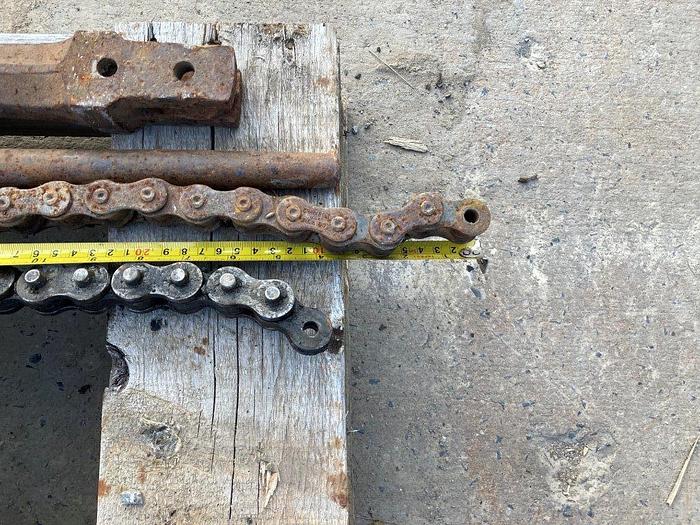 Used Chain Pipe Wrench Vise Tong Components Package