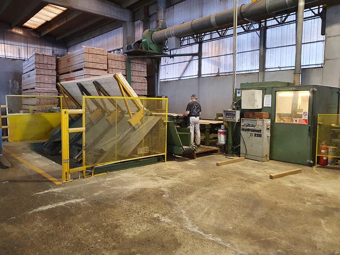 Used Weinig T&G production Linea produzione perline  Hydromat Super 30 B