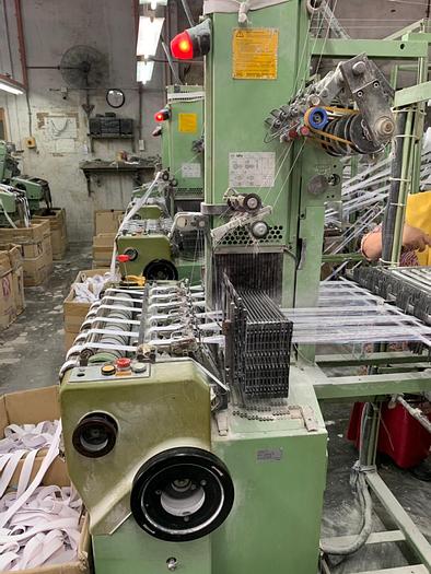 Usato No. 4 telai ad aghi Muller mod. NF 53 6/42 - anno 2003