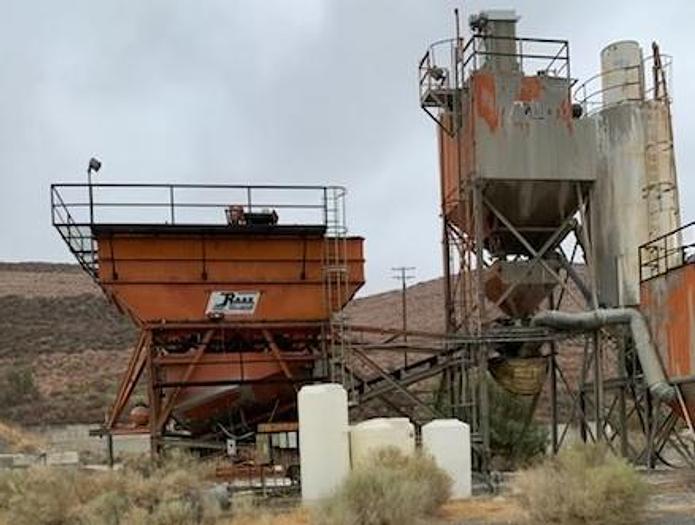Used Ross Bandit 12 Portable Concrete Batch Plant