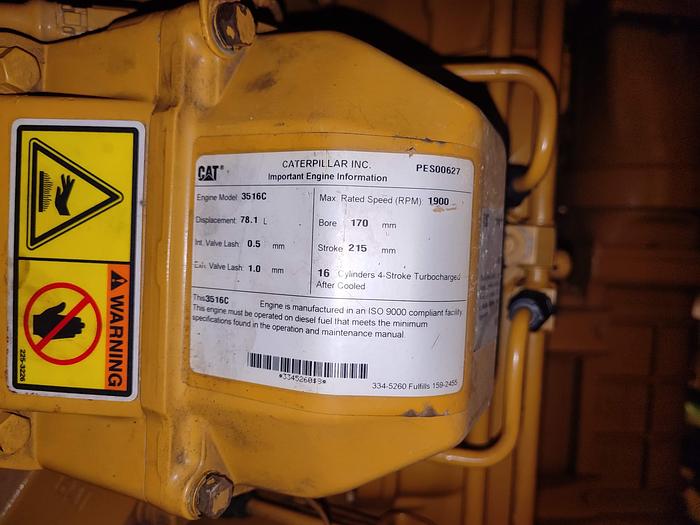 Used 2012 Caterpillar 3516C