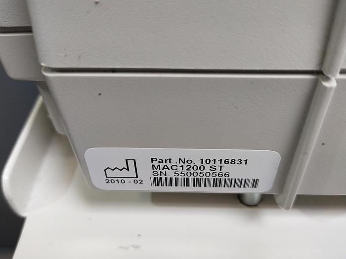 Gebraucht GE MAC 1200 ST EKG Gerät auf Wagen