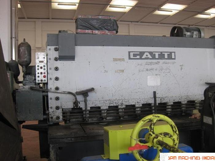 Used Gatti 30mm x 3100mm Mechanical Shearing Machine