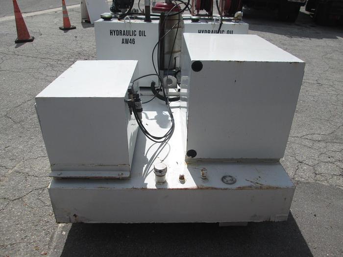 Used Fuel and Lube Skid Mounted Tank 