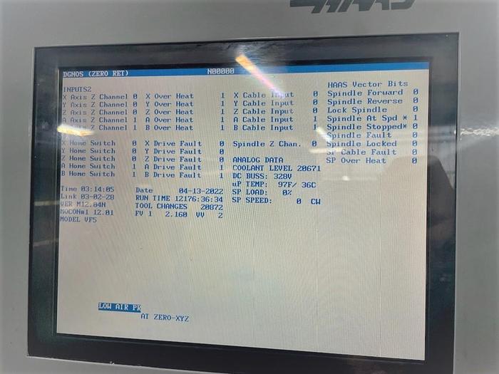 Used 2003 Haas VF5B/40