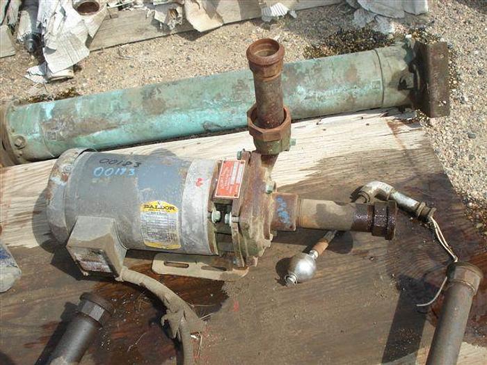 Used Crumy Pump Co. PE-150-C 1.5 x 1.5 Centrifugal Pump