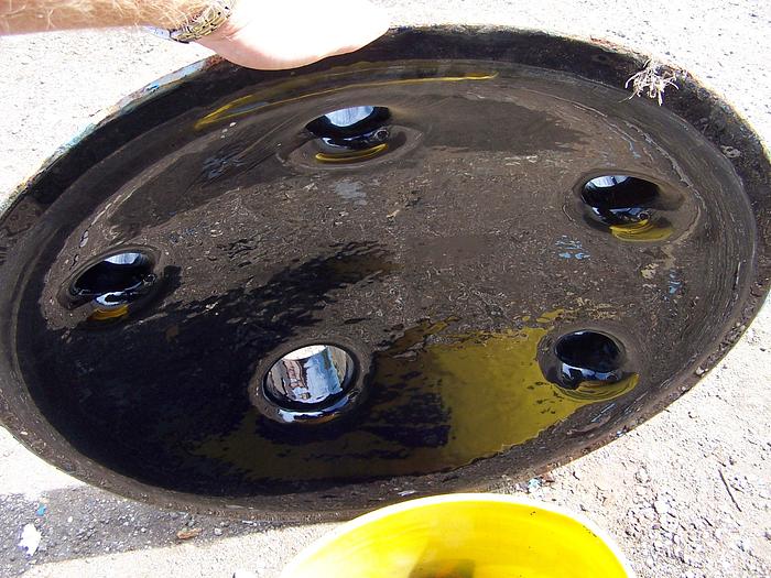 Used Pfaudler 100 gallon #5015 glass lined vacuum receiver