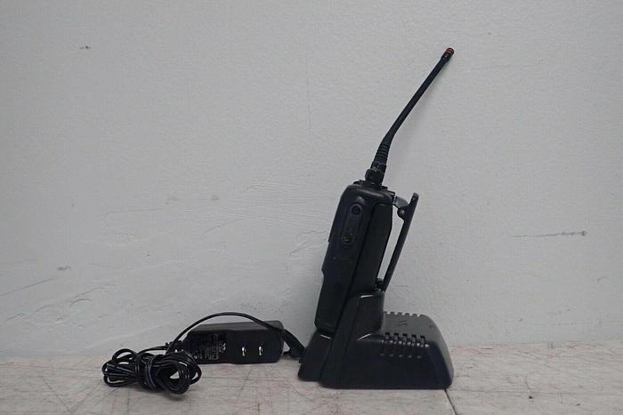 Used Vertex Standard VX-354-G7-5 UHF Two-Way Radio w/ Charger & AC Adapter 788026126651