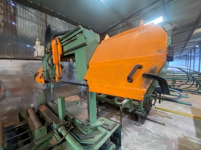 Used 2001 Peddinghaus BDL760/3 with Meba 400DG-700 Saw/Drill Line
