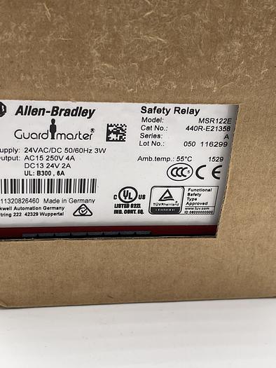 Allen-Bradley MSR122E, 440R-E21358 Ser A 