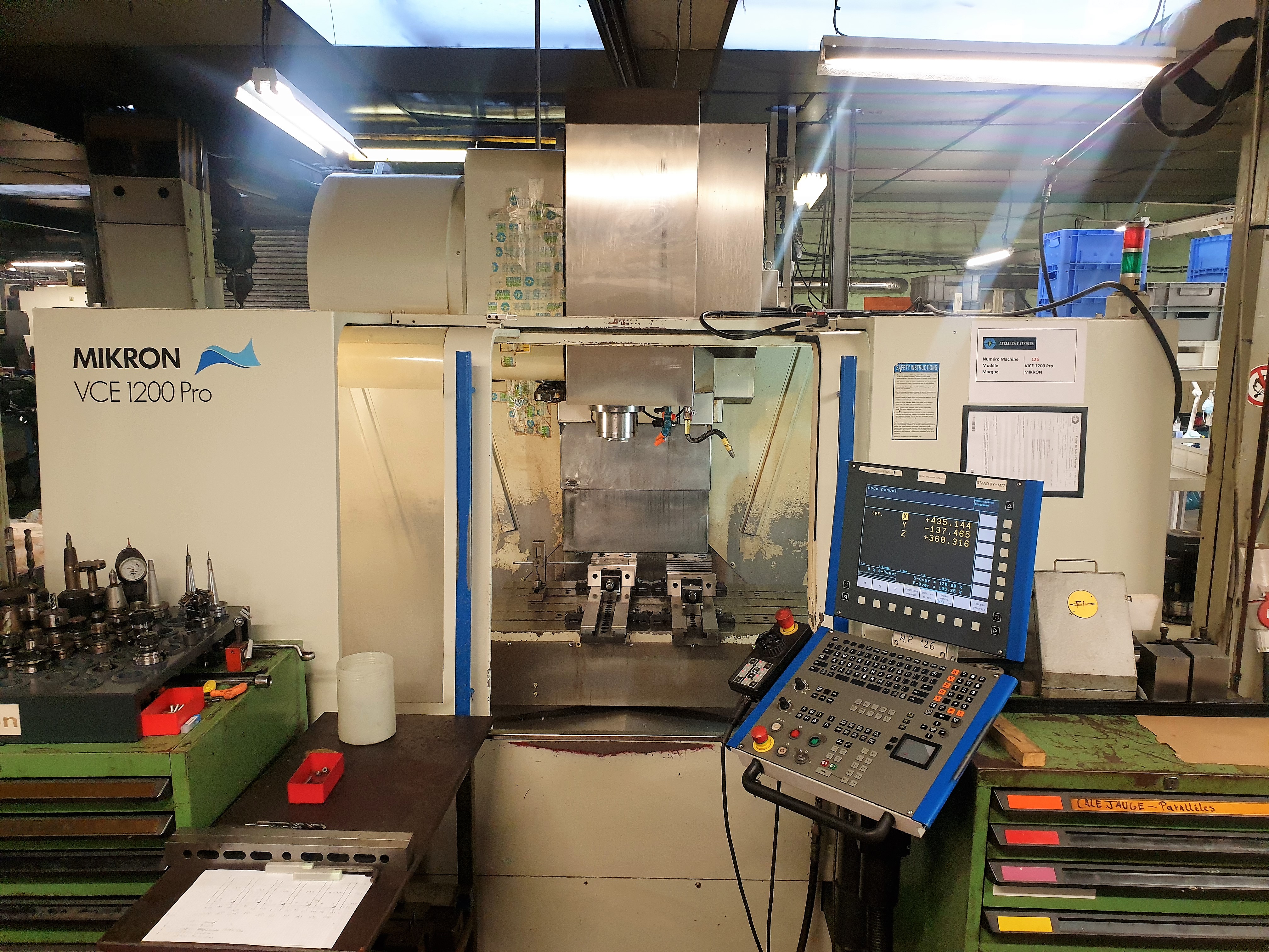 Gebruikt Mikron VCE 1200 pro - 2005